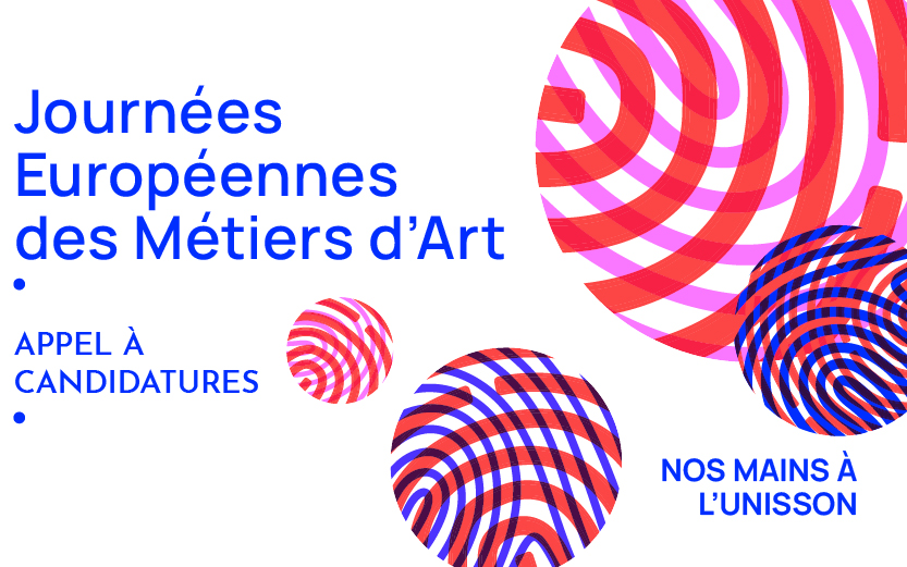 Et si vous candidatiez aux Journées Européennes des Métiers d’Art