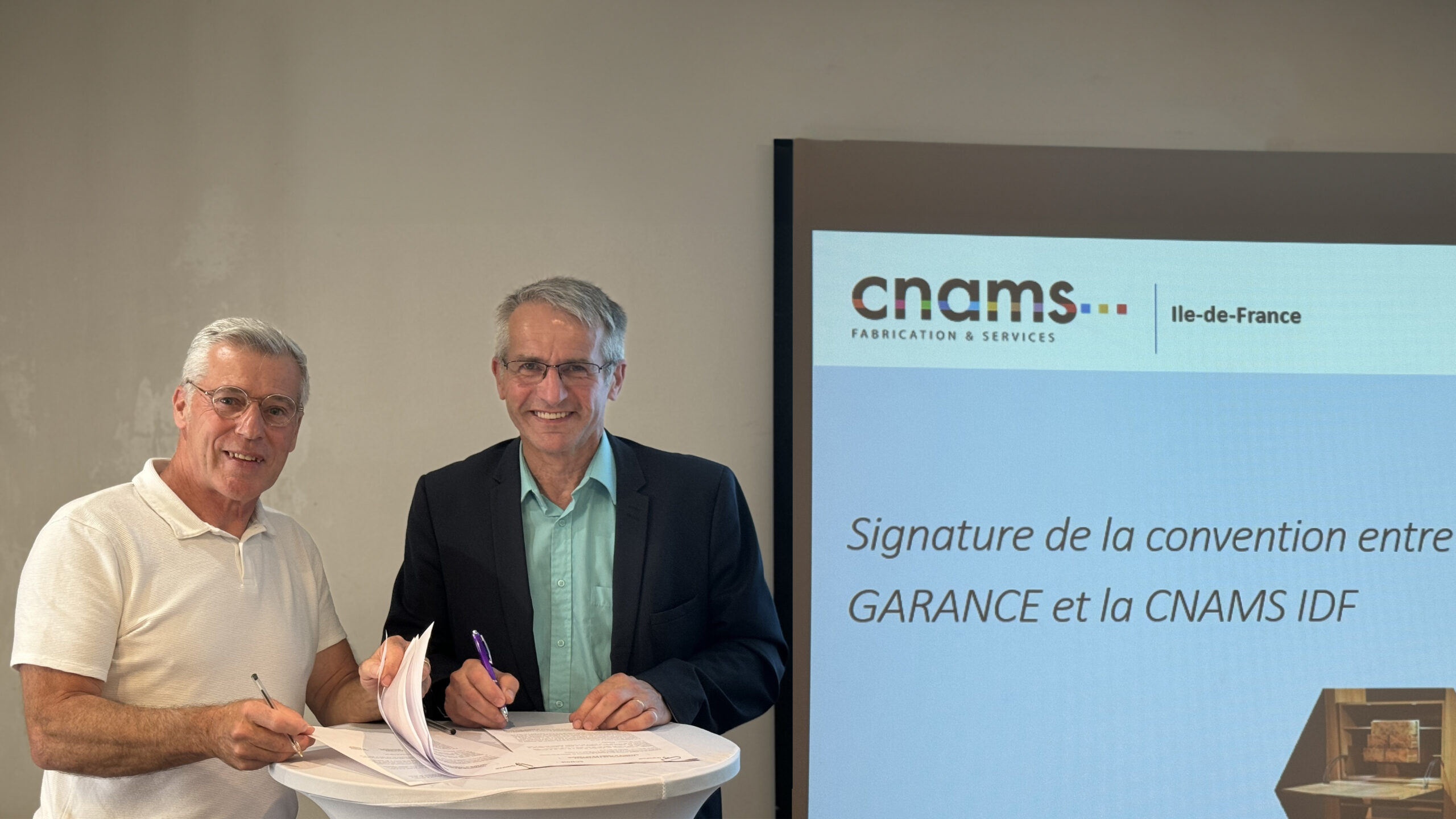 Partenariat CNAMS Île-de-France et Garance : Une Nouvelle Ère pour l’Épargne des Artisans d’Île-de-France