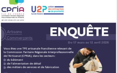 CPRIA Île-de-France : une enquête pour mieux comprendre la performance des entreprises artisanales